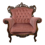 Fauteuil baroque vintage / fauteuil une place / chaise rtro