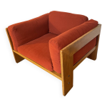 Fauteuil bastiano de tobia scarpa pour knoll, 1978