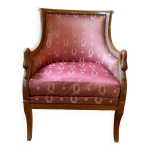 Fauteuil bergre de style empire
