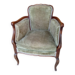 Fauteuil bergre style louis xv