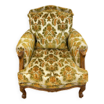 Fauteuil type bergère vintage années 50 Fauteuil type bergère vintage années 50
