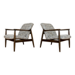 Fauteuils bleus personnalisables par edmund homa, 1960
