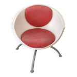 Fauteuil boule pivotant de mia lagerman , design ikea 2004