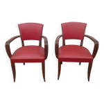 Fauteuil bridge vintage