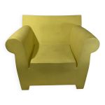 Fauteuil bubble club jaune de kartell par starck
