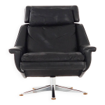 Fauteuil de bureau, design danois, années 1970, designer : werner langenfeld, fabrication : esa Fauteuil de bureau, design danois, années 1970, designer : werner langenfeld, fabrication : esa