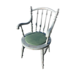 Fauteuil de bureau en noyer vers 1880 origine franaise