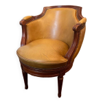 Fauteuil de bureau tournant de style louis xvi Fauteuil de bureau tournant de style louis xvi