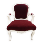 Fauteuil cabriolet louis xv enfant