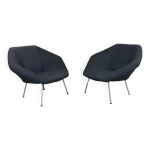 Fauteuils modle caleidos 835 par frans schrofer pour young international, pays - bas, 1980, set de 2 ...