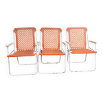 Fauteuils de camping pliants années 70 Fauteuils de camping pliants années 70