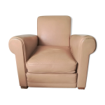 Fauteuil club cuir vintage