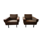 Fauteuil club danois années 60 70 kaki Fauteuil club danois années 60 70 kaki