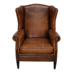 Fauteuil club vintage en cuir couleur cognac, pays - bas fauteuil club vintage en cuir couleur cognac, ... Fauteuil club vintage en cuir couleur cognac, pays - bas fauteuil club vintage en cuir couleur cognac, ...