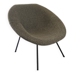 Fauteuil coque, claude vassal, 1950