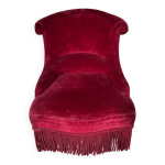 Fauteuil crapaud napolon iii
