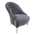 Fauteuil crapaud restaur