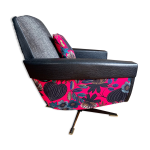 Fauteuil cube pivotant 60's Fauteuil cube pivotant 60's