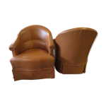 Fauteuils cuir