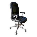 Fauteuil en cuir herman miller