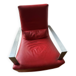 Fauteuil cuir ligneroset modle nico