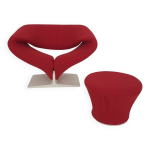 Fauteuil design modle  ribbon  par pierre paulin pour artifort, pays - bas 1966