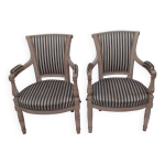 Fauteuil directoire de style louis xvi