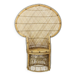 Fauteuil emmanuelle en rotin