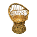 Fauteuil pour enfant en osier Fauteuil pour enfant en osier