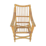 Fauteuil enfant en rotin