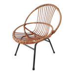 Fauteuil enfant en rotin