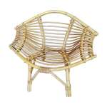 Fauteuil enfant rotin des années 70 Fauteuil enfant rotin des années 70