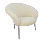 Fauteuil modle f570 par pierre paulin pour artifort, annes 1960