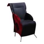 Fauteuil filzka par borek sipek pour scarabas, pays - bas, vers 1990