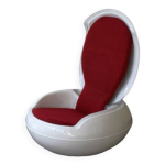 Fauteuil garden egg par peter ghyczic pour veb synthese - werk, 1968.
