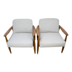 Fauteuils gfm - 87 par juliusz kedziorek pour meubles go?cici?skie, annes 1960, set de 2