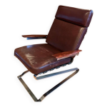 Fauteuil girsberger � bascule design vintage.