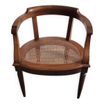 Fauteuil gondole assise canne