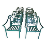 Fauteuils de jardin aluminium made in usa 1970