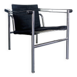 Fauteuil lc1 cassina vintage le corbusier charlotte perriand 1960 - 70 Fauteuil lc1 cassina vintage le corbusier charlotte perriand 1960 - 70