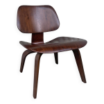 Fauteuil lcw lounge chair eames par evans / herman miller 1950s noyer