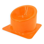 Fauteuil lionel morgaine orange