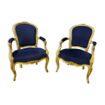 Fauteuils louis xv