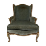 Fauteuil louis xv bergère 19ème siècle Fauteuil louis xv bergère 19ème siècle