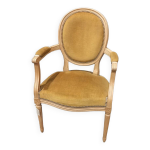 Fauteuil louis xvi mdaillon