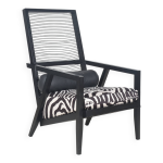 Fauteuil lounge astoria hb par franco bizzozzero pour bonacina pierantonio, 1999