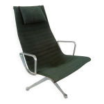 Fauteuil lounge charles & ray eames ea124 en tissu noir, annes 1970