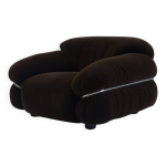 Fauteuils lounge sesann par gianfranco frattini pour cassina