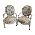 Fauteuils medaillons