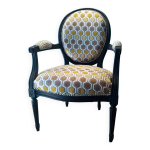 Fauteuil mdaillon louis xvi
